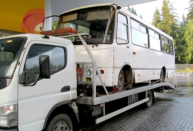 Перевозка автобуса из Перми в Владивосток