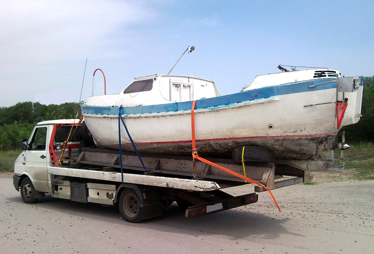 Перевозка катера из Выборга в Тольятти