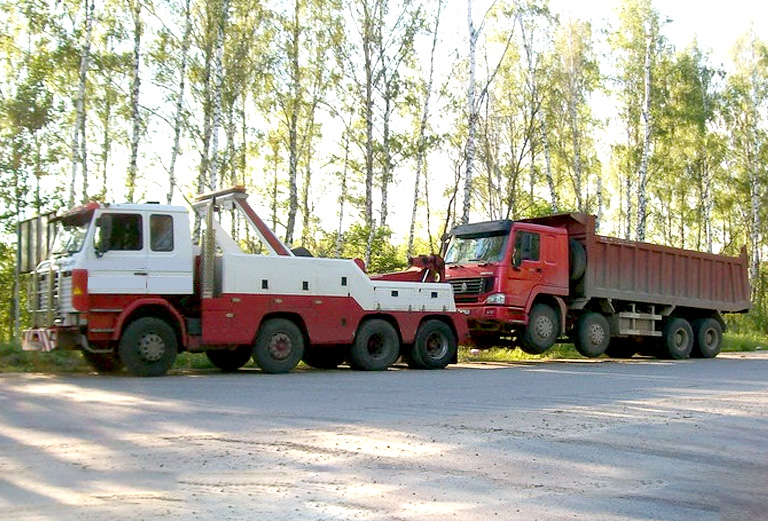 Буксировка грузовика mercedes-benz 817 / 1993 г / 1 шт из Ялуторовска в Киров